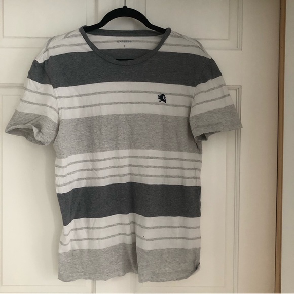 Men’s Striped Express Tee - Picture 1 of 5